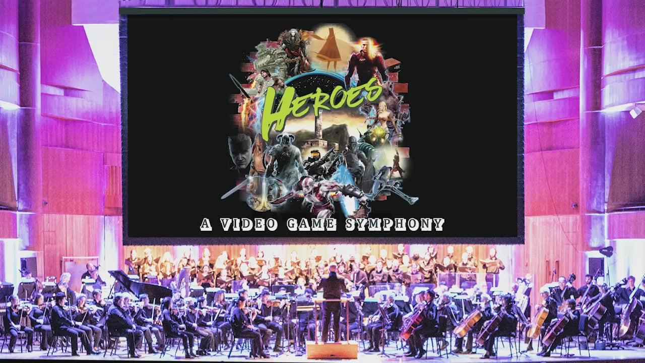 Load video: Heroes:  A Video Game Symphony